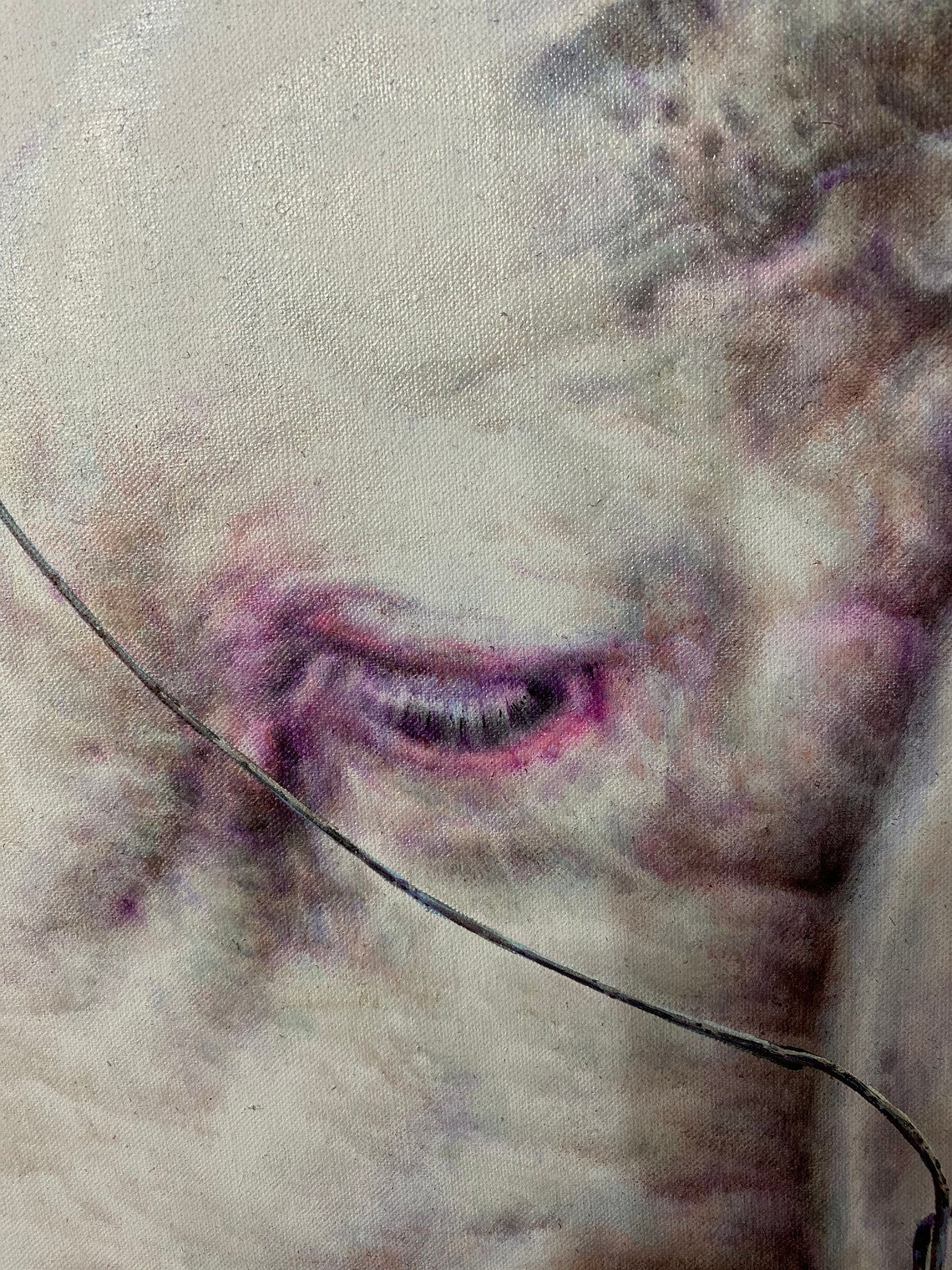 Oil Painting, Boho Wall Decor - Image 5