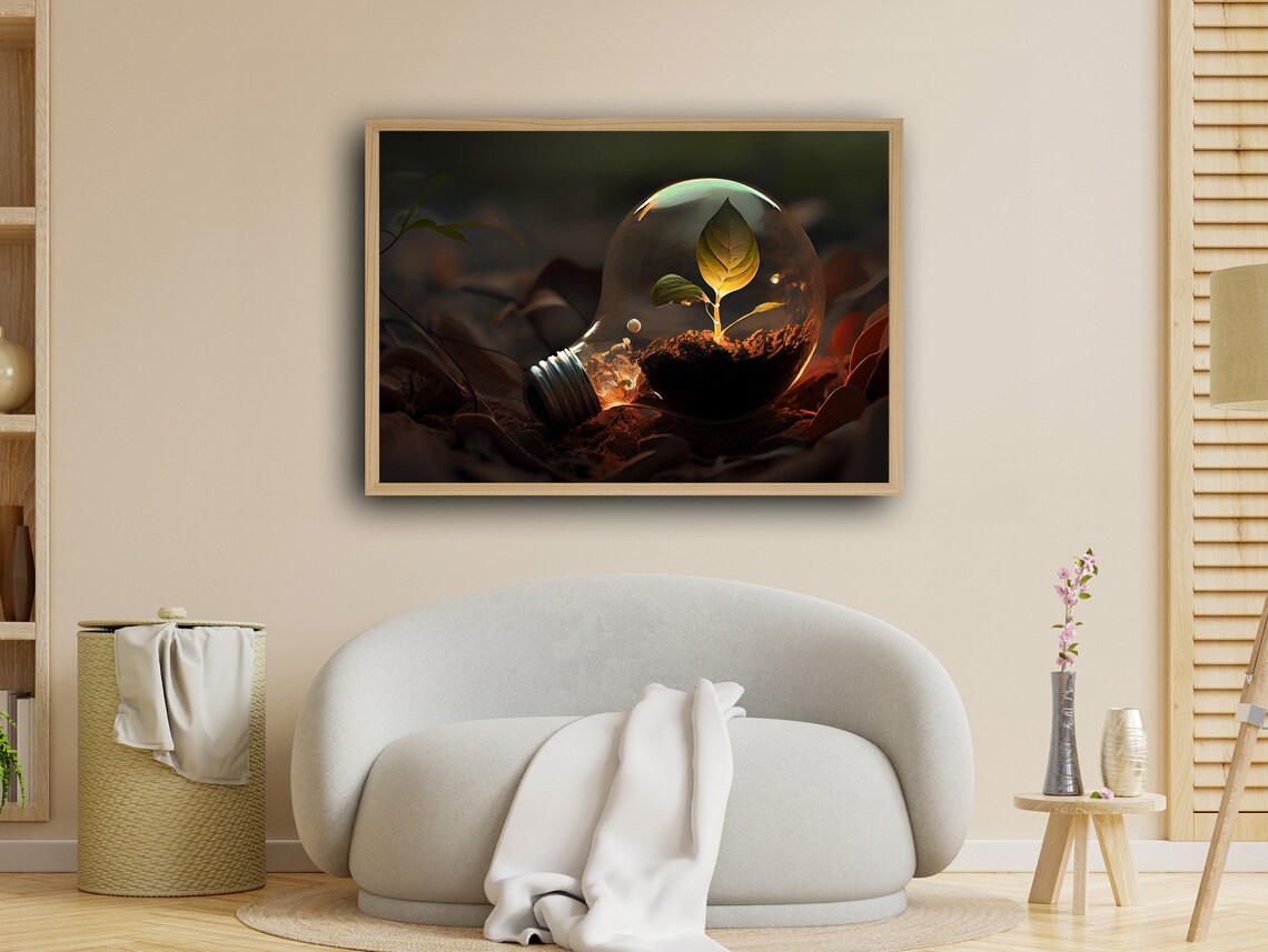 Emergence Of Life, Growth And Renewal Inspirational Decor - Image 4