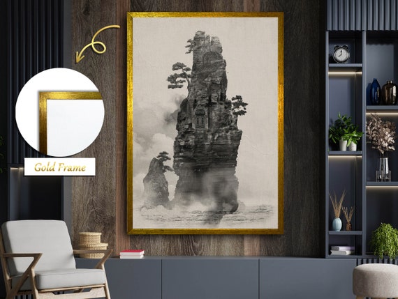 Rock With Imprinted Shapes, Geometric Stone Art