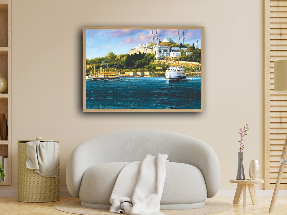 Bosphorus Vista, Historical Architecture Urban Scene - Image 3