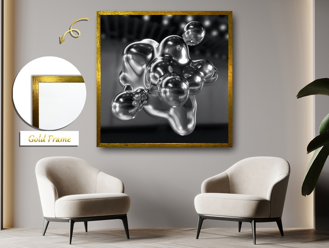 Molecular Dispersal Of Water Droplets Art Print