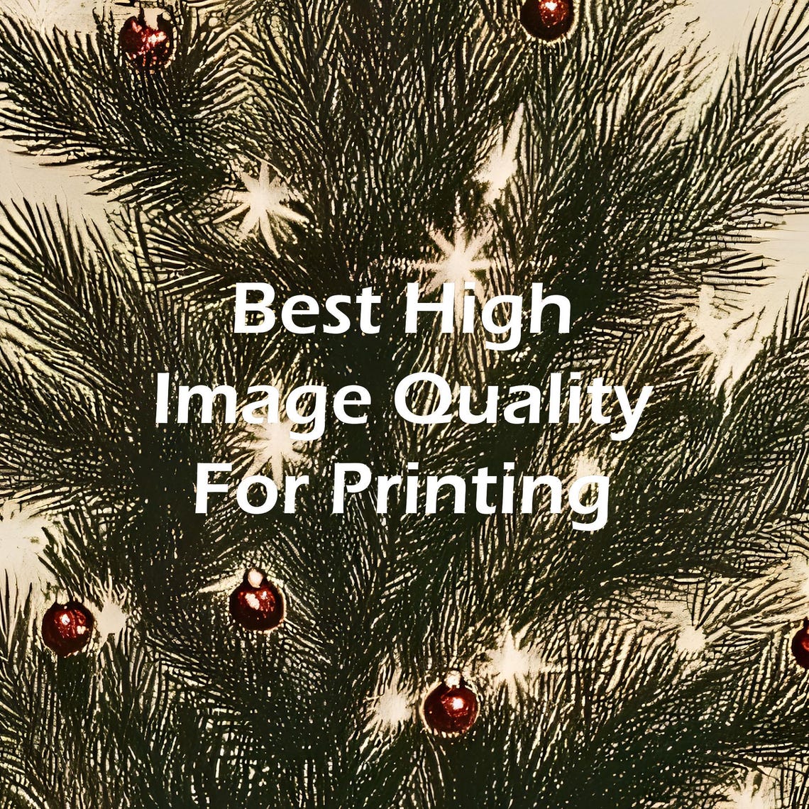 Sparse Minimalist Christmas Tree with Lights and Red Bow Poster - Image 5