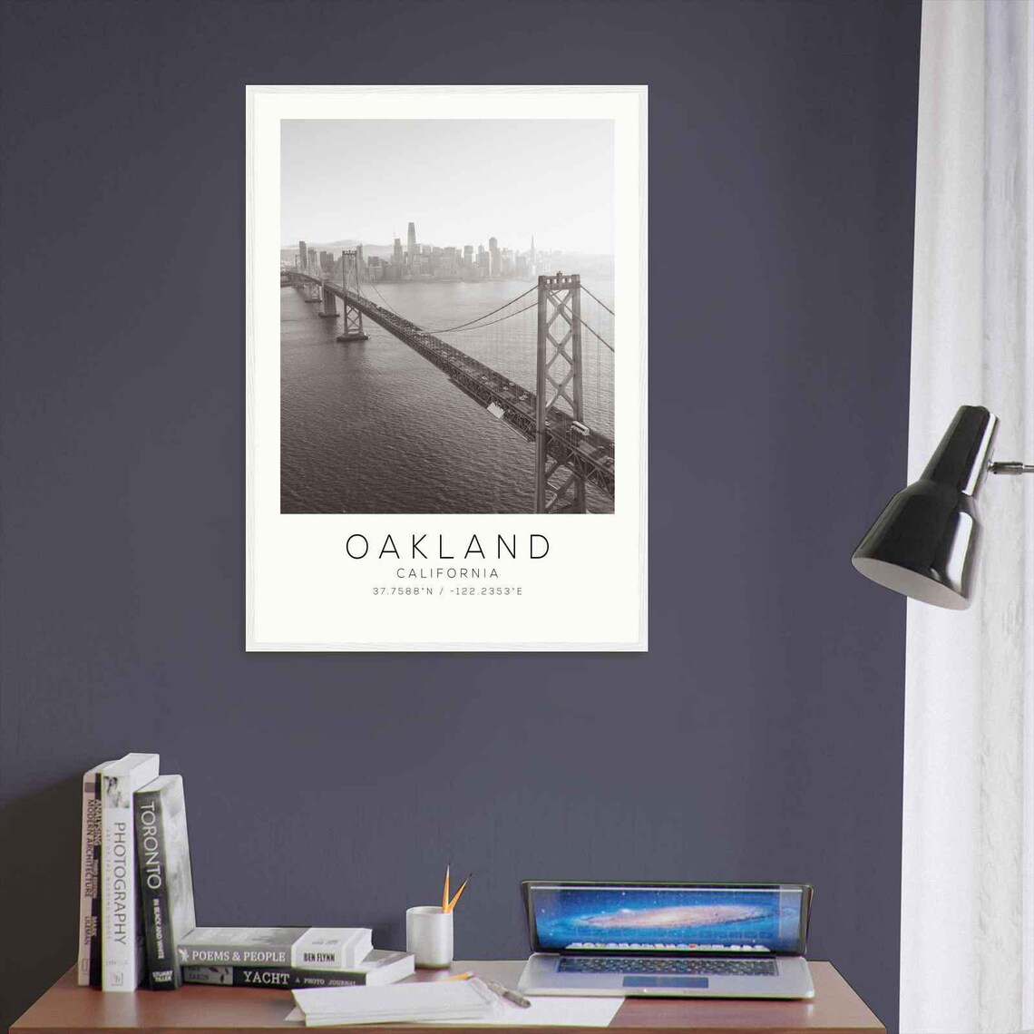 Oakland California Photo Travel Poster Oakland Travel Print Minimalist Travel Print Ds3 - Image 3