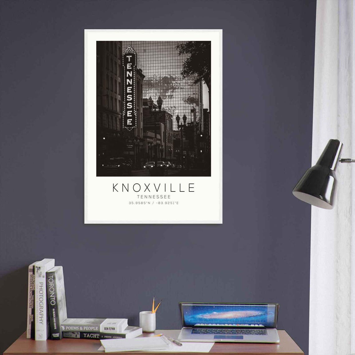 Knoxville Tennessee Ds2 Photo Travel Poster Knoxville Tennessee Travel Print Minimalist Travel Print - Image 3