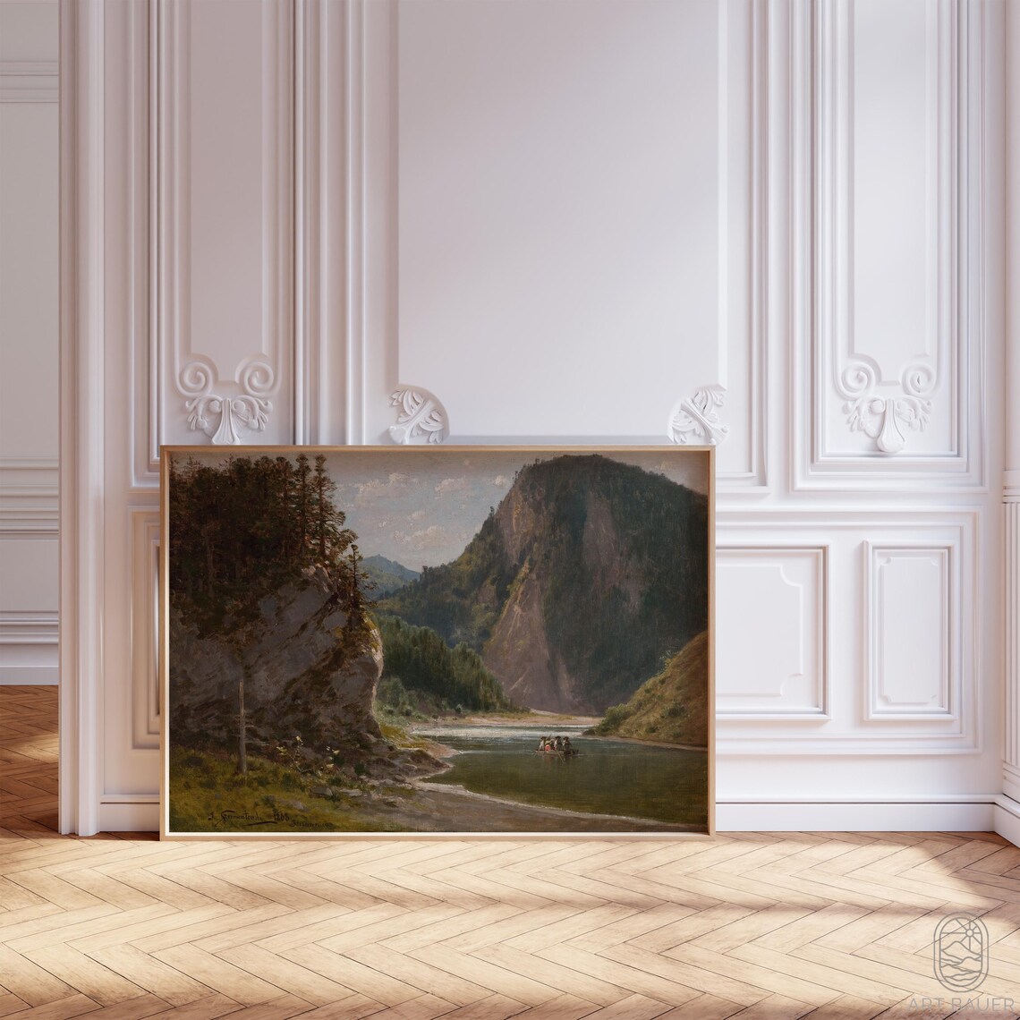 Dunajec River in the Pieniny Mountains, Art Print - Image 4