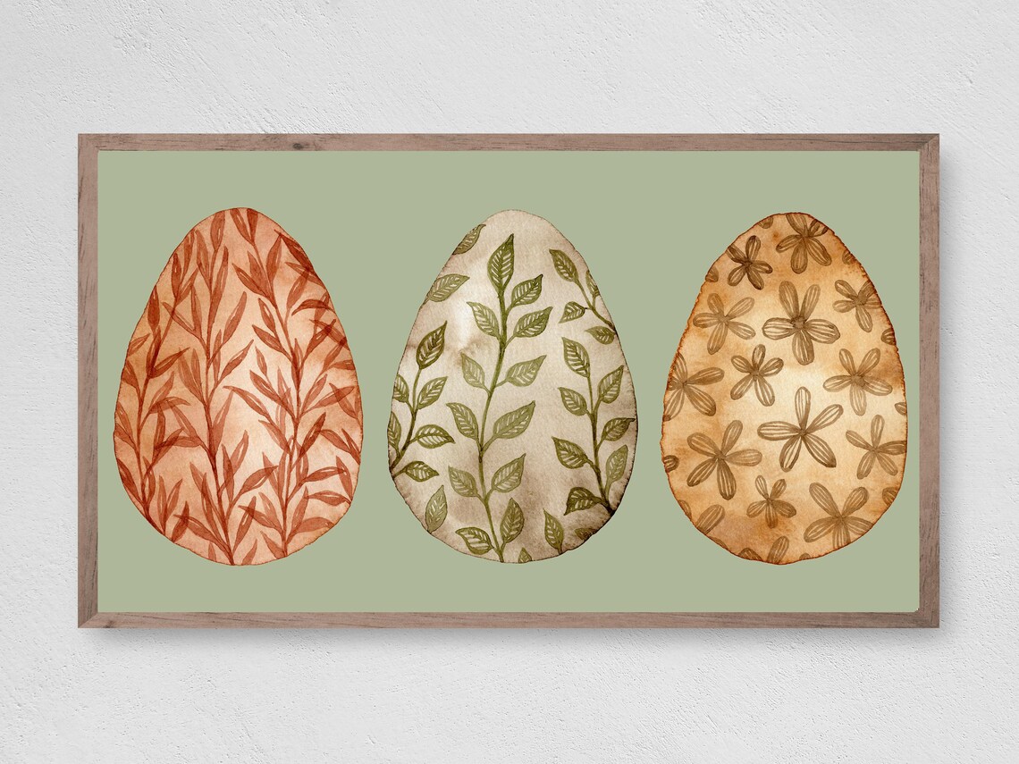 Easter Eggs Instant Spring Easter TV Art