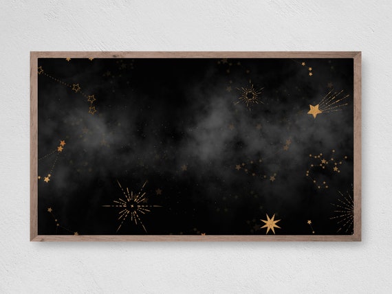 Frame Tv Art Nightly Zodiac Frame Tv Art Art Tv For Frame Lg Tv Art