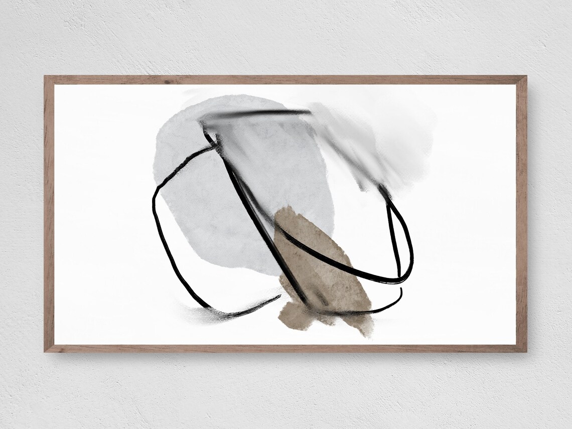 Modern Abstract Art, Abstract TV Art Print