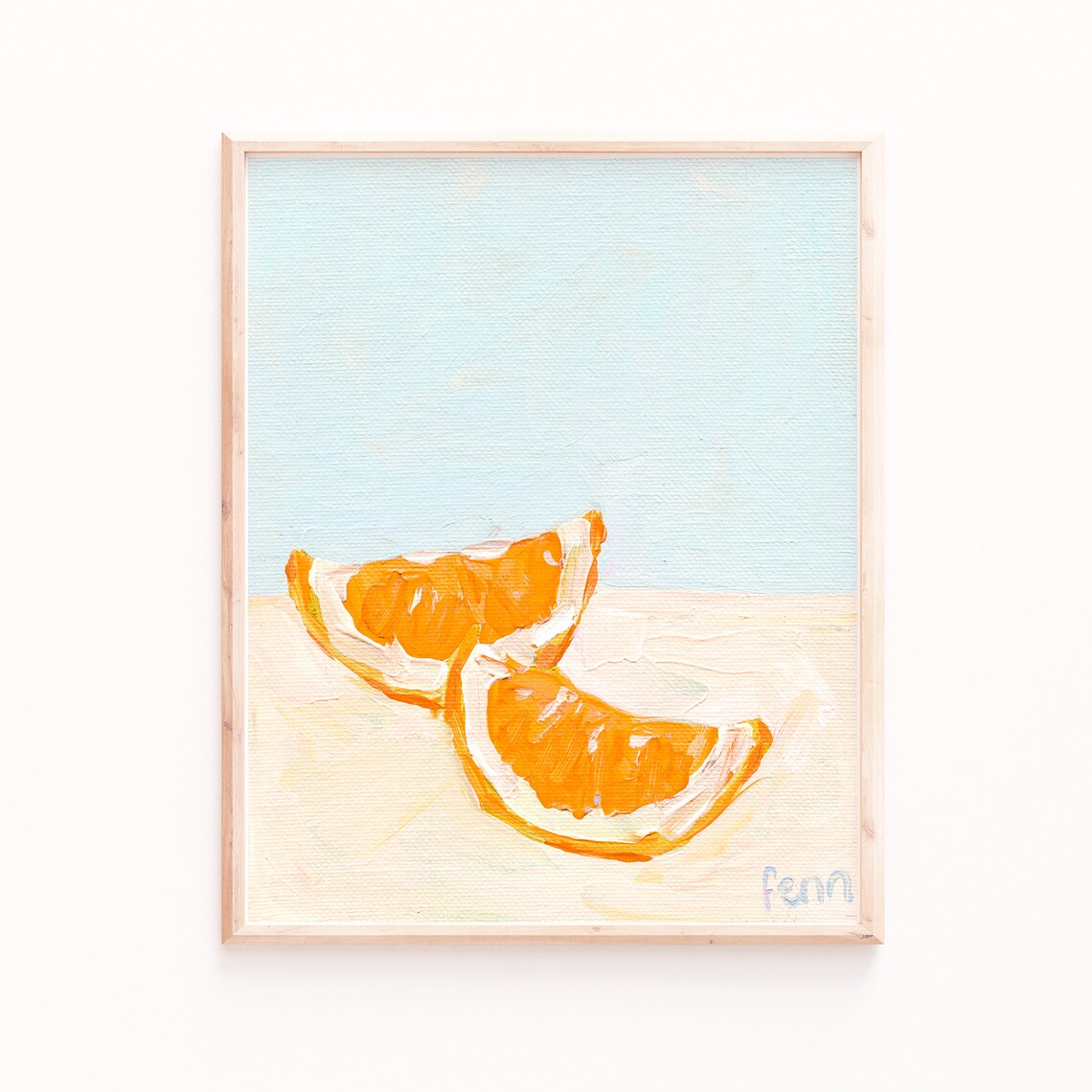 Oranges Still Life Art Print, Kitchen Wall Art - Image 4