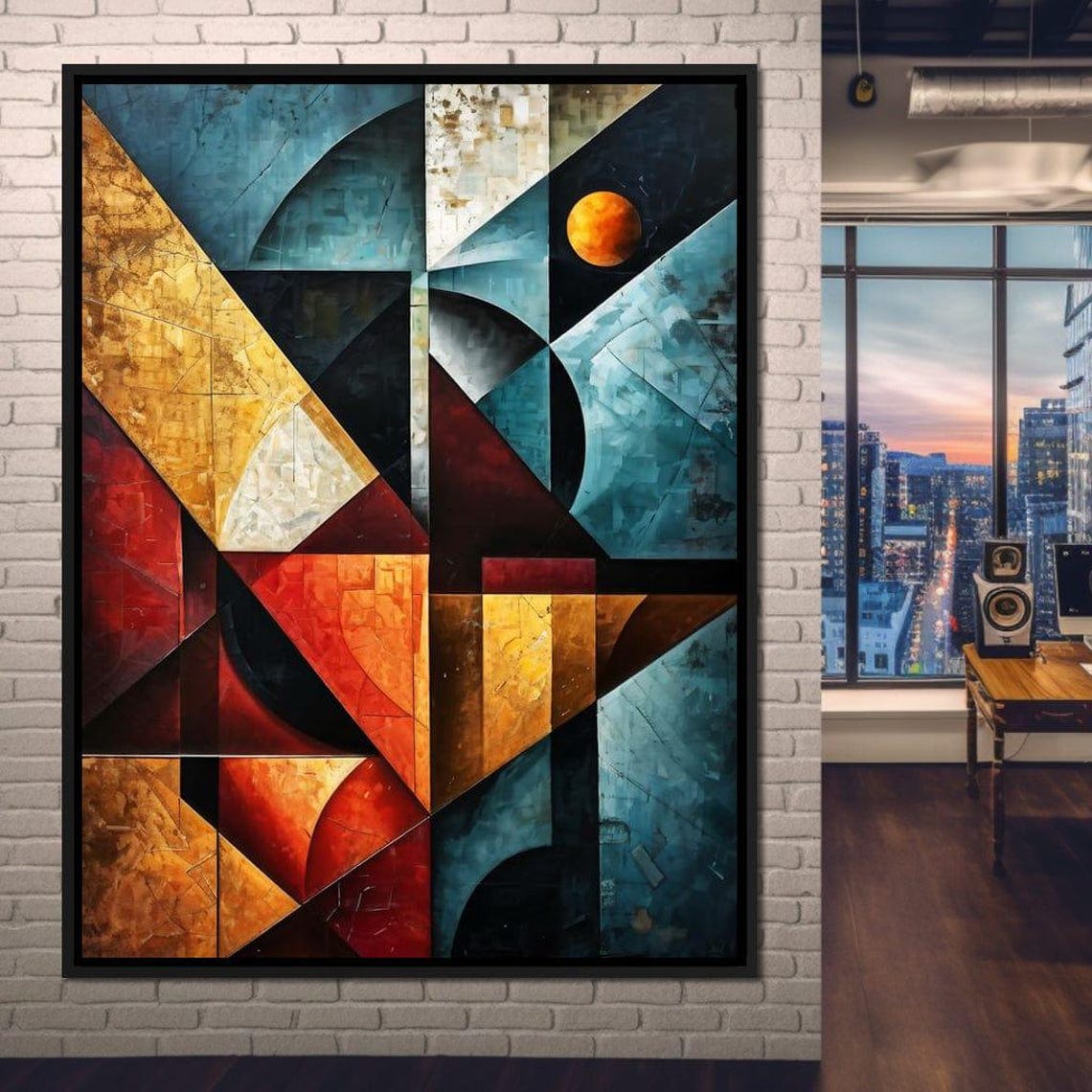 Colorful Modern Abstract Art