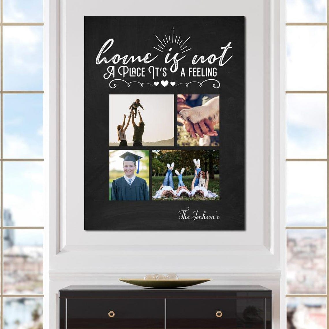 Home Is Not A Place Quote Print - Image 3