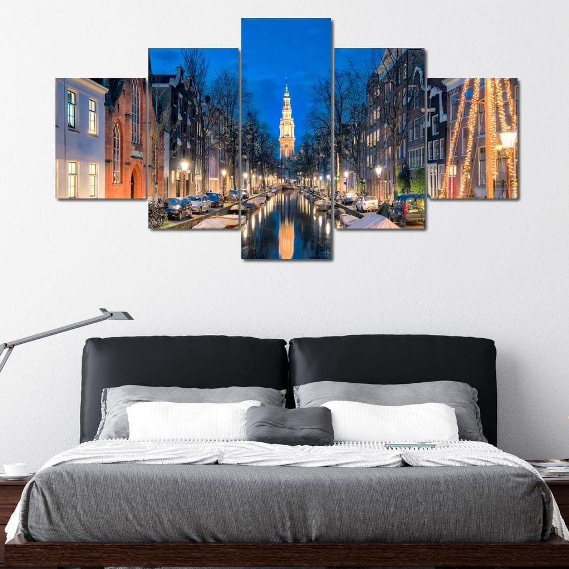 Amsterdam Canal - Travel Poster