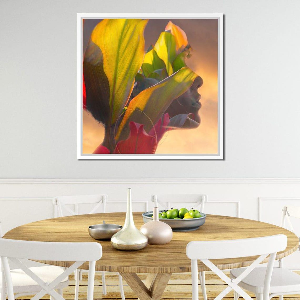 Green Mind - Minimalist Art Print