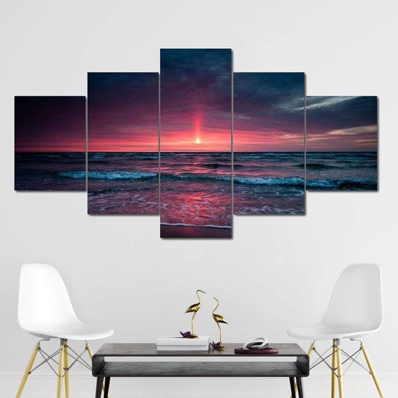 Sunset Relaxation - Landscape Art Print