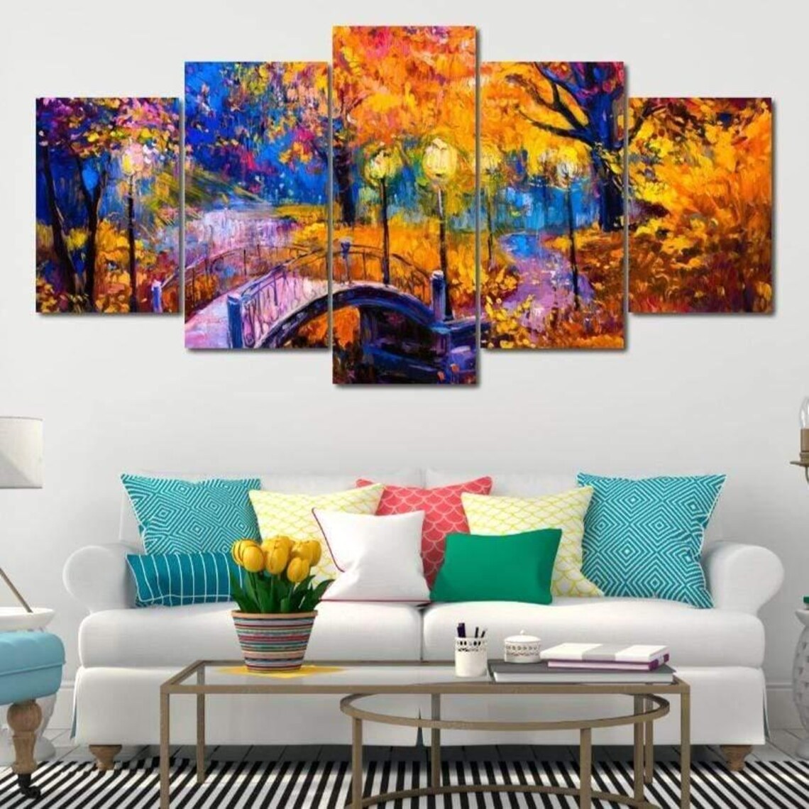 Autumn Pastel Seasonal Art Print