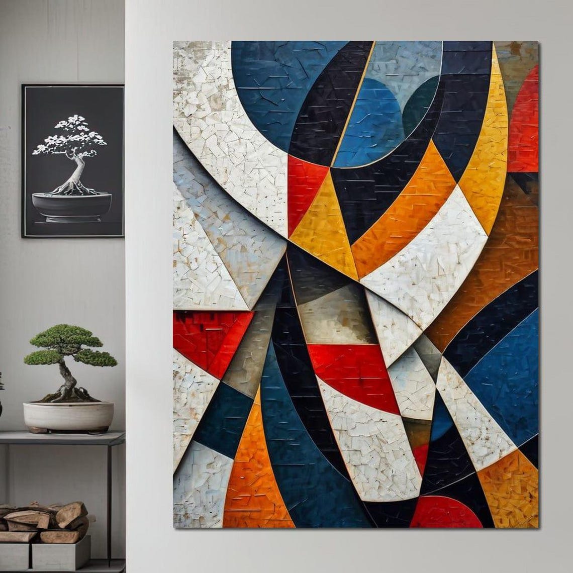 Colorful Modern Abstract Art Print - Image 4