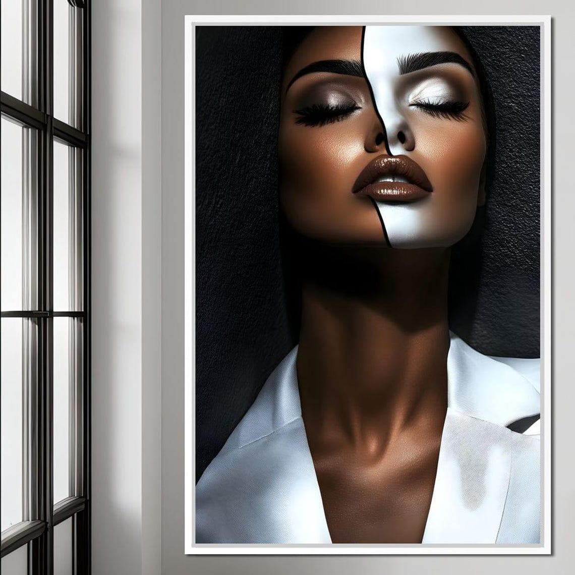 Radiant Duality Harmony Art Print - Image 2