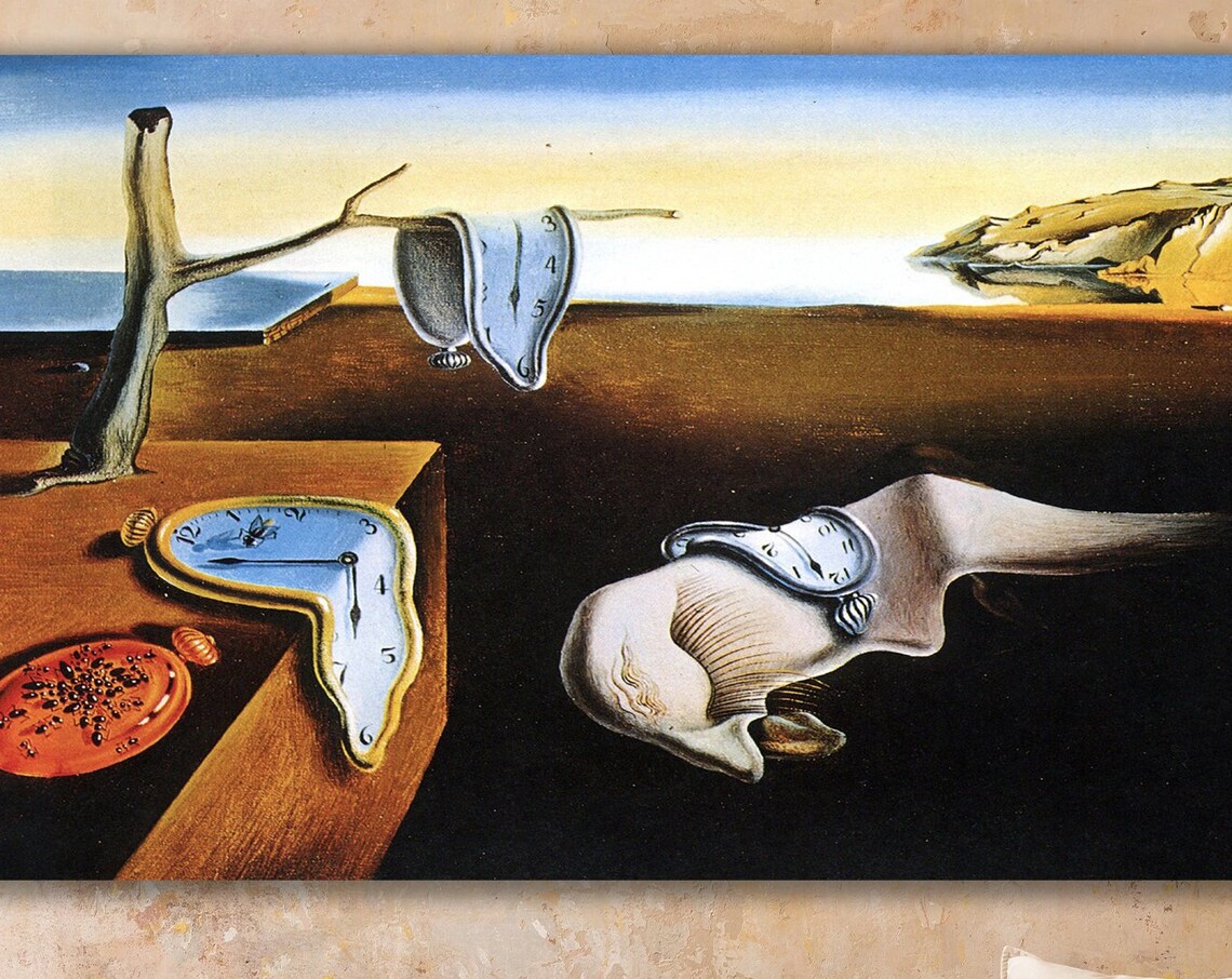 Salvador Dali, The Persistence Of Memory Art Print