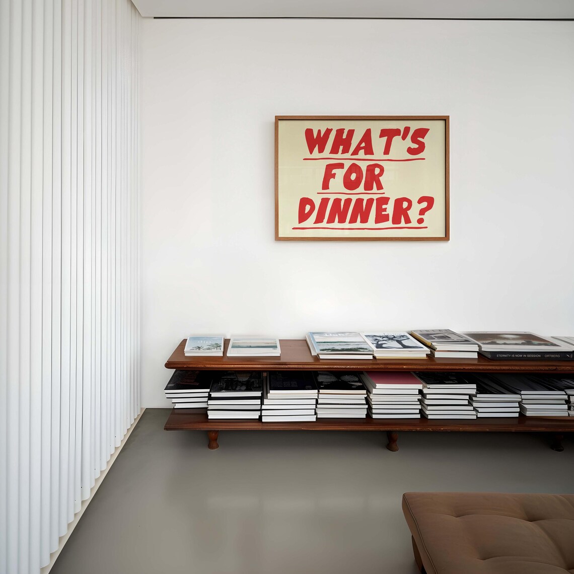 Whats For Dinner Funny Kitchen Decor Art Print - Image 3