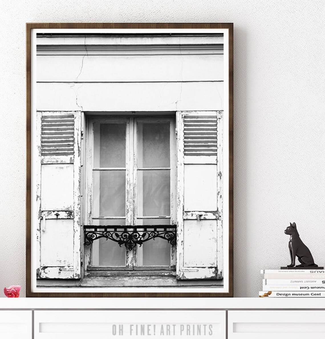Paris Black And White Photography Travel Poster - Image 2