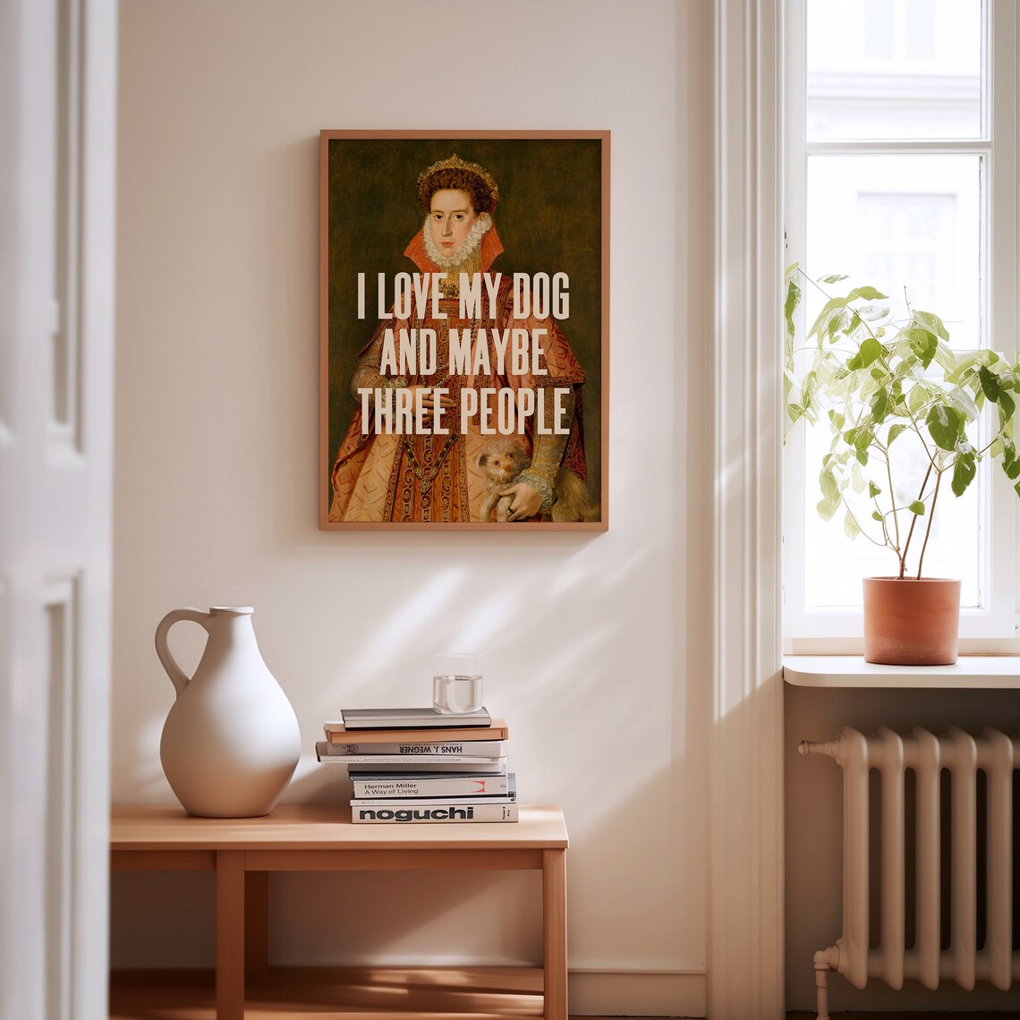 I Love My Dog Quote Print, Dog Lover Gift - Image 3
