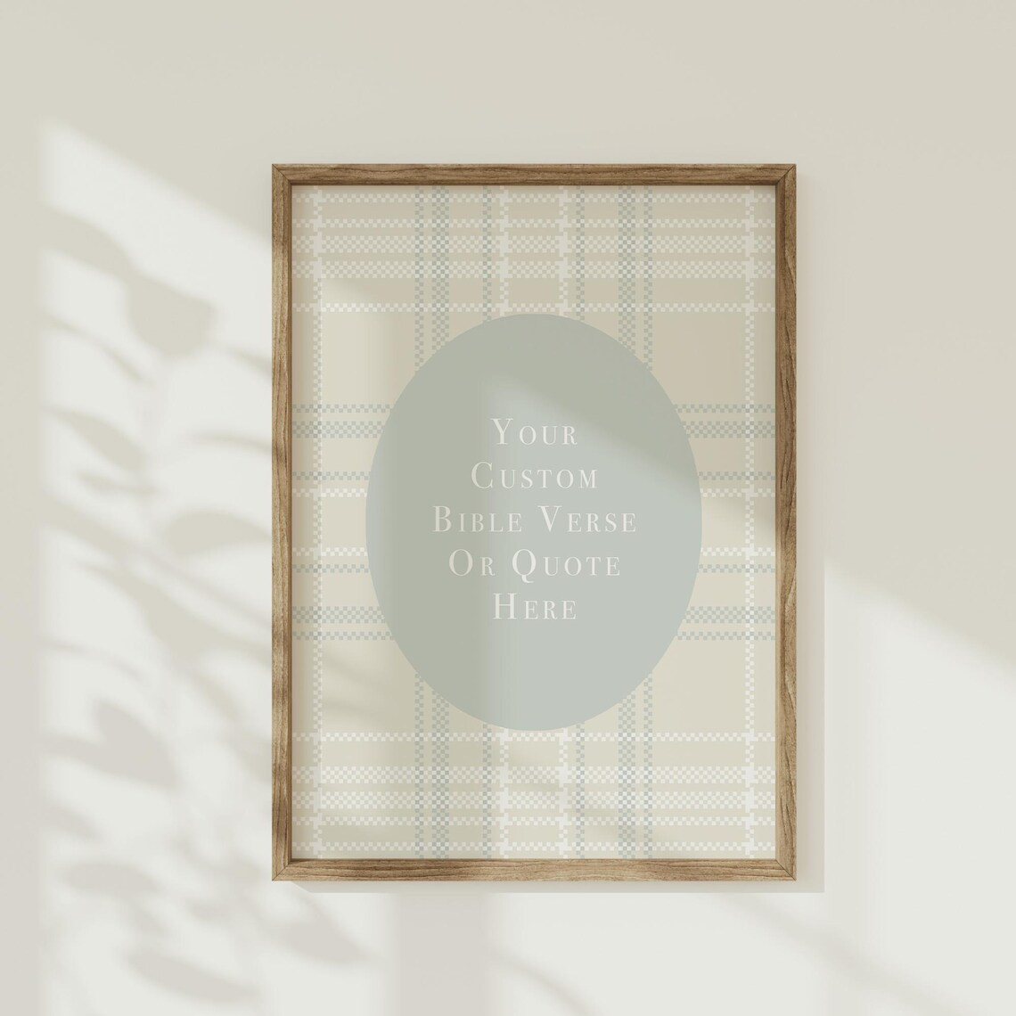 Custom Christian Nursery Wall Art, Kids Room Print