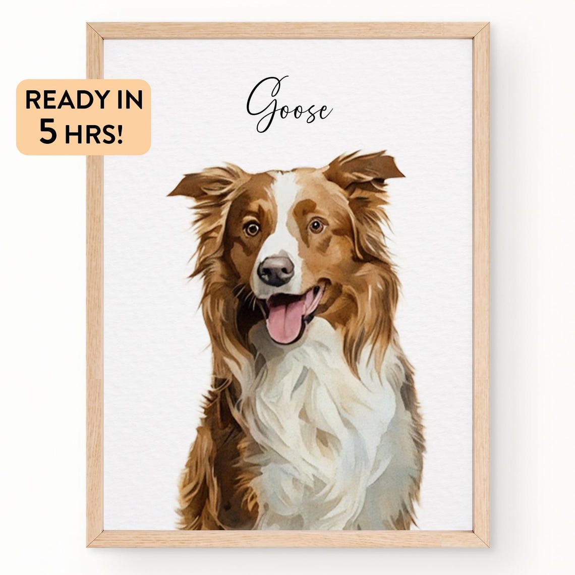 Pet Painting Watercolor Pet Portrait Pet Memorial Gift Dog Painting Pet Loss Gift Cat Art Mothers Day Dog Portraits From Photos