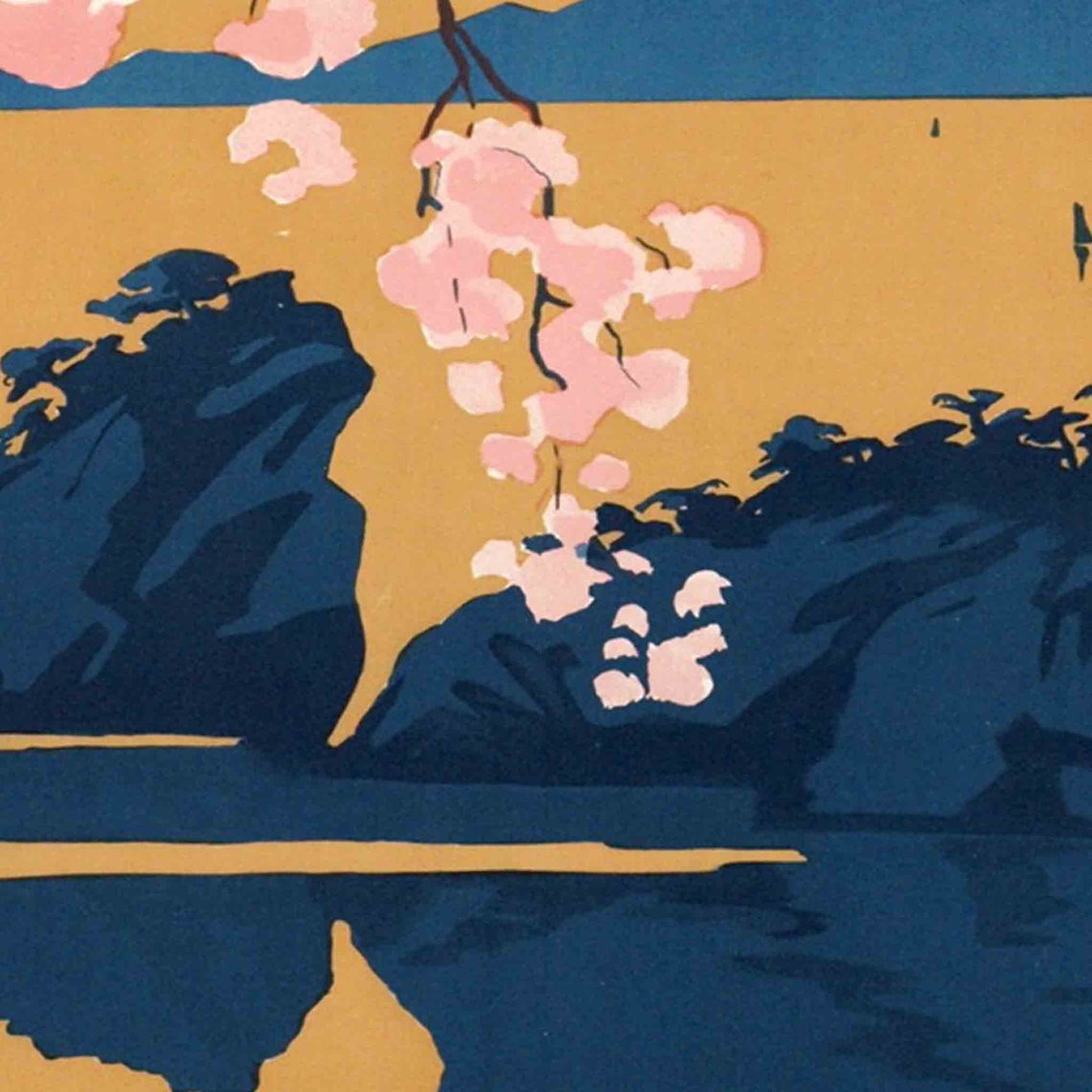 Formentor Ile Majorque Baleares Marseille Vintage Railway Poster - Image 2