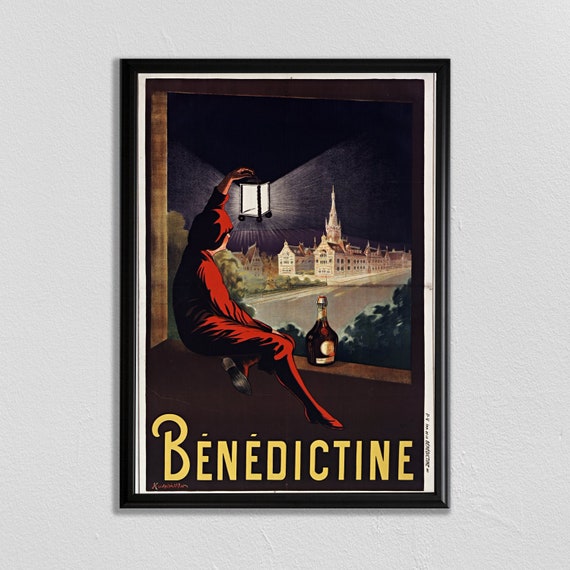 Paris Vintage French Poster, Literary Poster Print