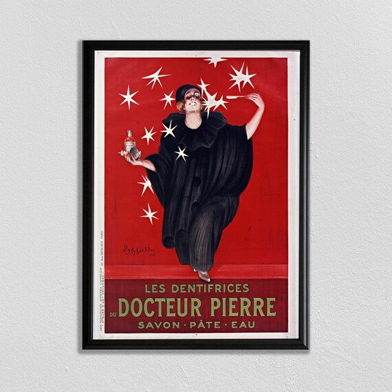 Leonetto Cappiello Vintage Poster, Paris Art Print