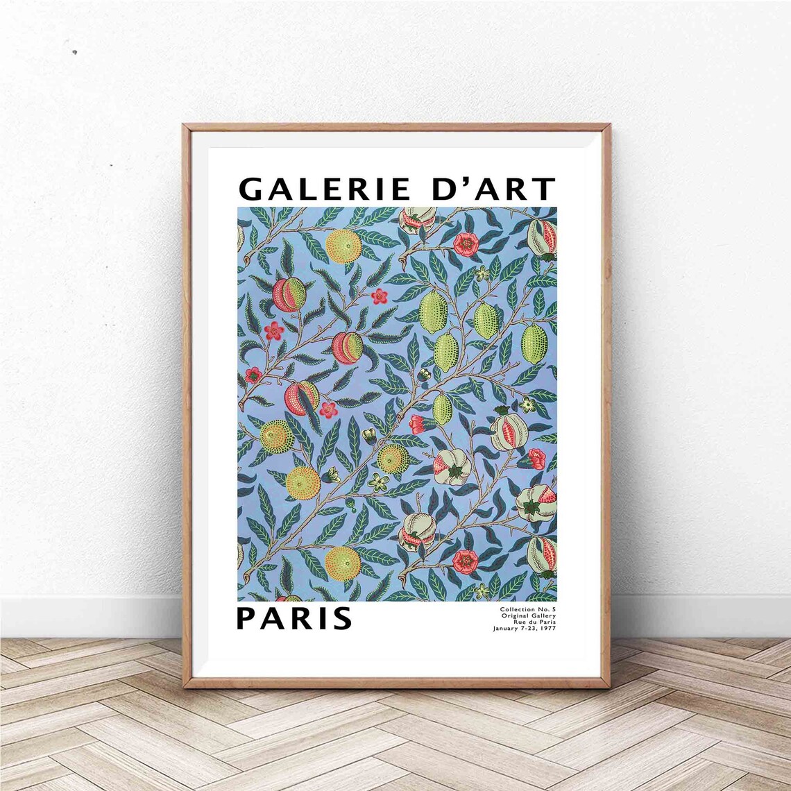 Paris Art Exhibition Poster, Mid-Century Wall Art
