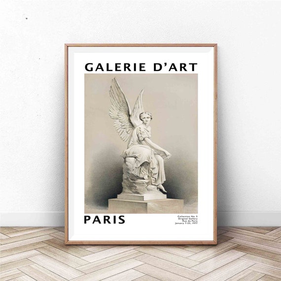 Art Exhibition Poster Paris Wall Art Museum Poster Modern Art Print French Art