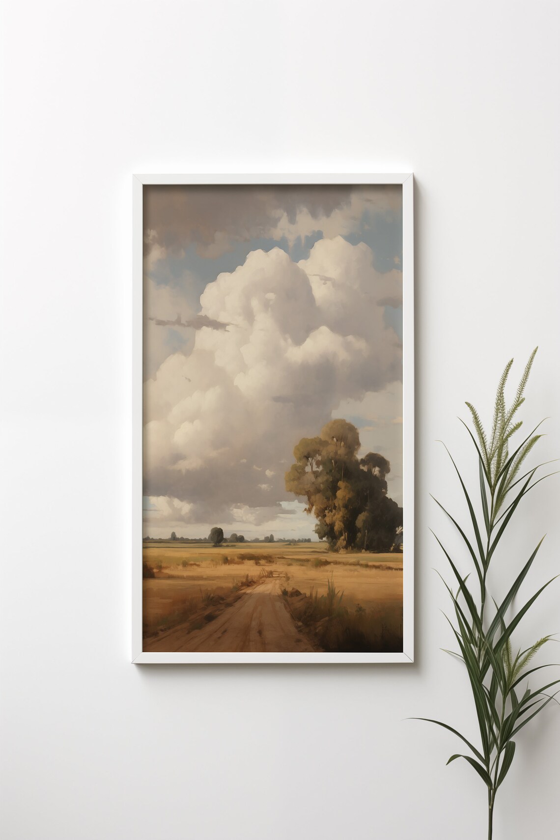 Rustic Australian Landscape, Vintage Country Farmhouse - Image 5