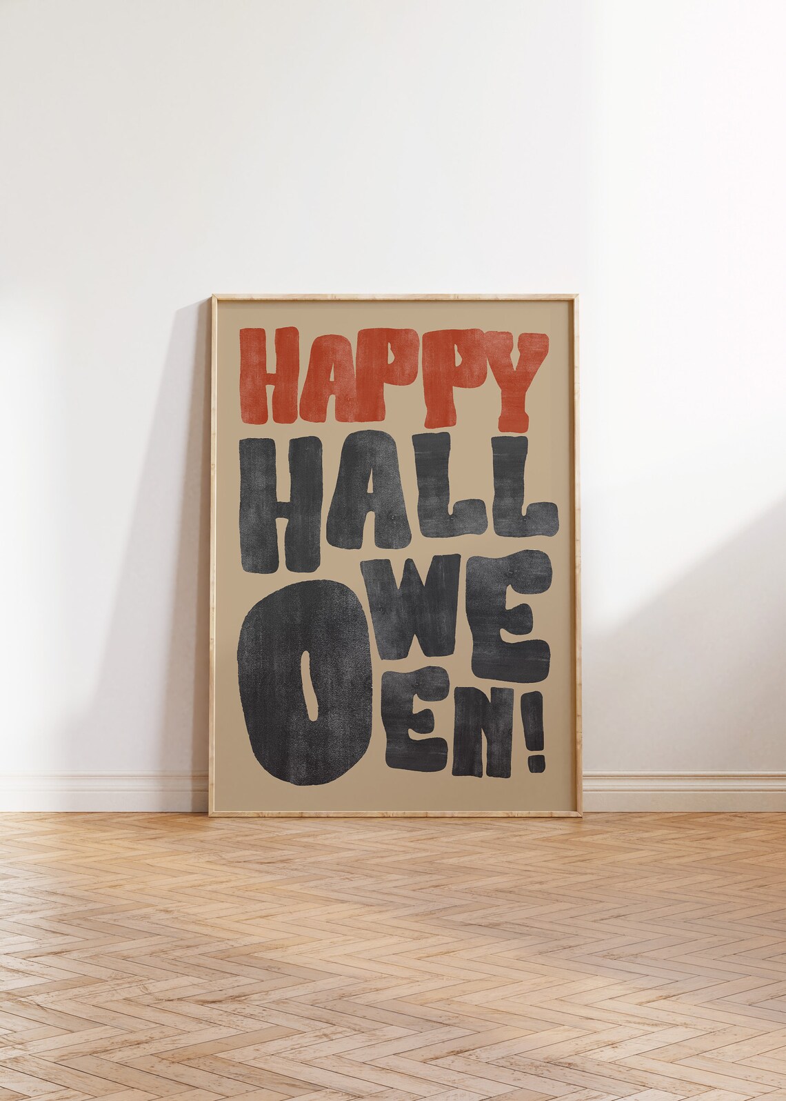 Vintage Halloween Quote Poster, Retro Typography - Image 2