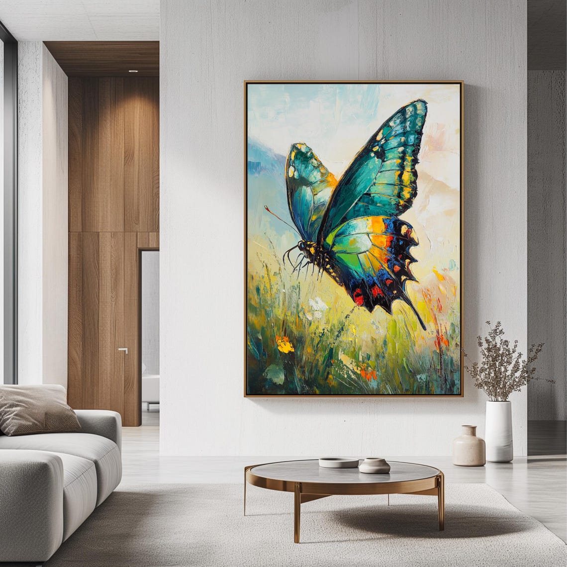 Vibrant Butterfly Art Print Colorful Nature Wall Decor Wildlife - Image 3