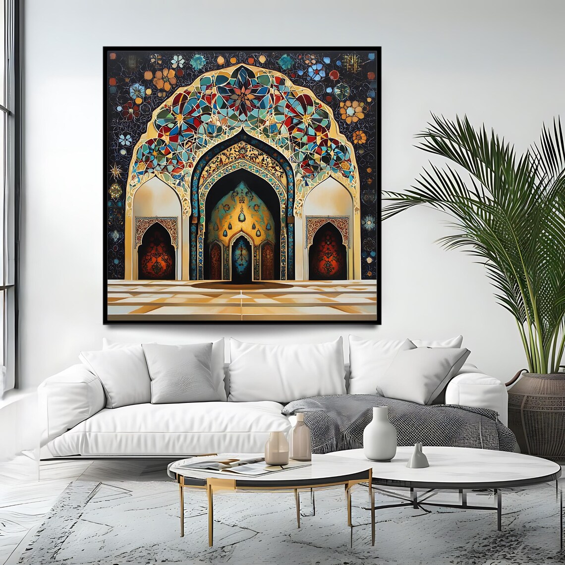 Islamic Mihrab, Modern Middle Eastern Archway - Image 4