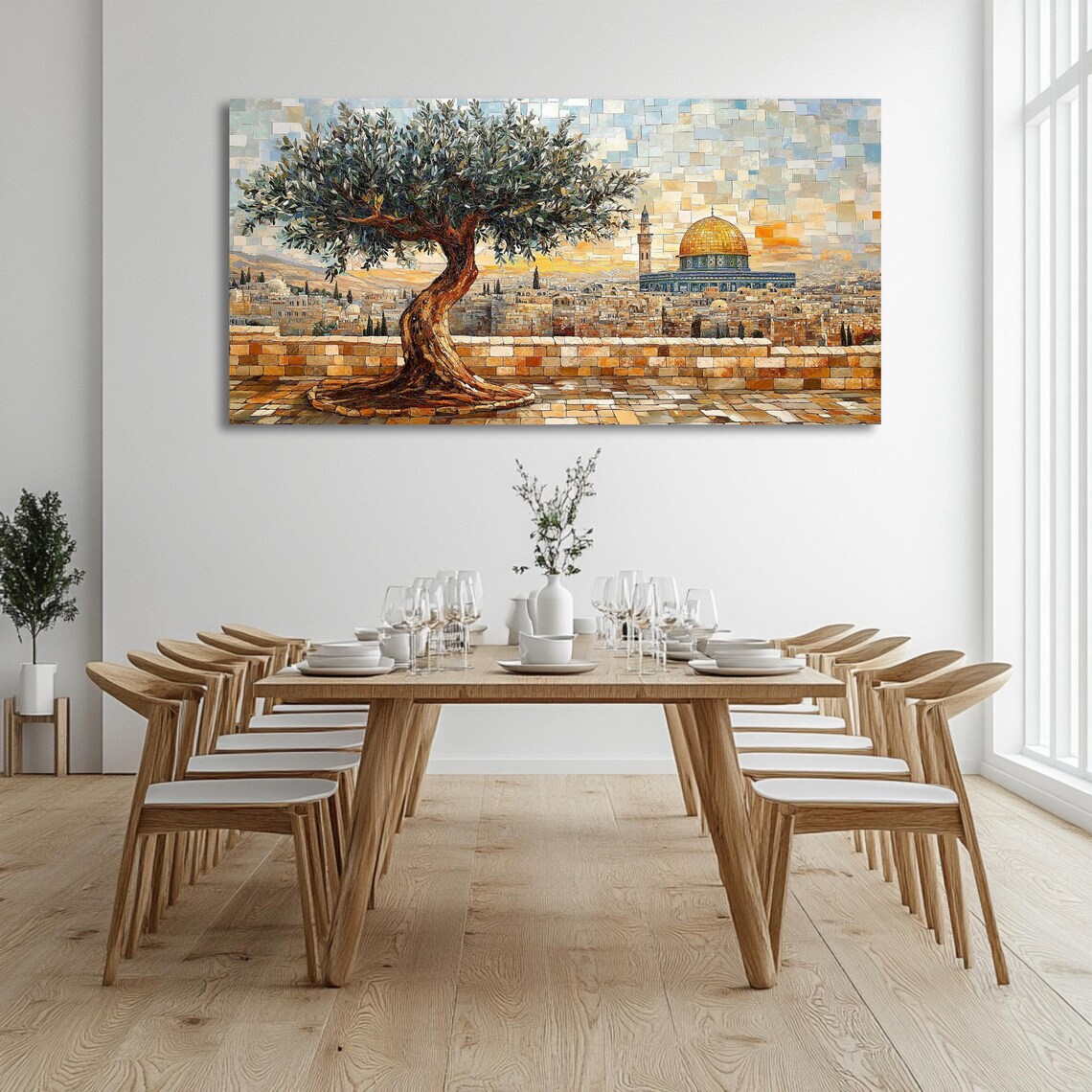 Masjid Al Aqsa, Palestine Horizontal Art Print - Image 3