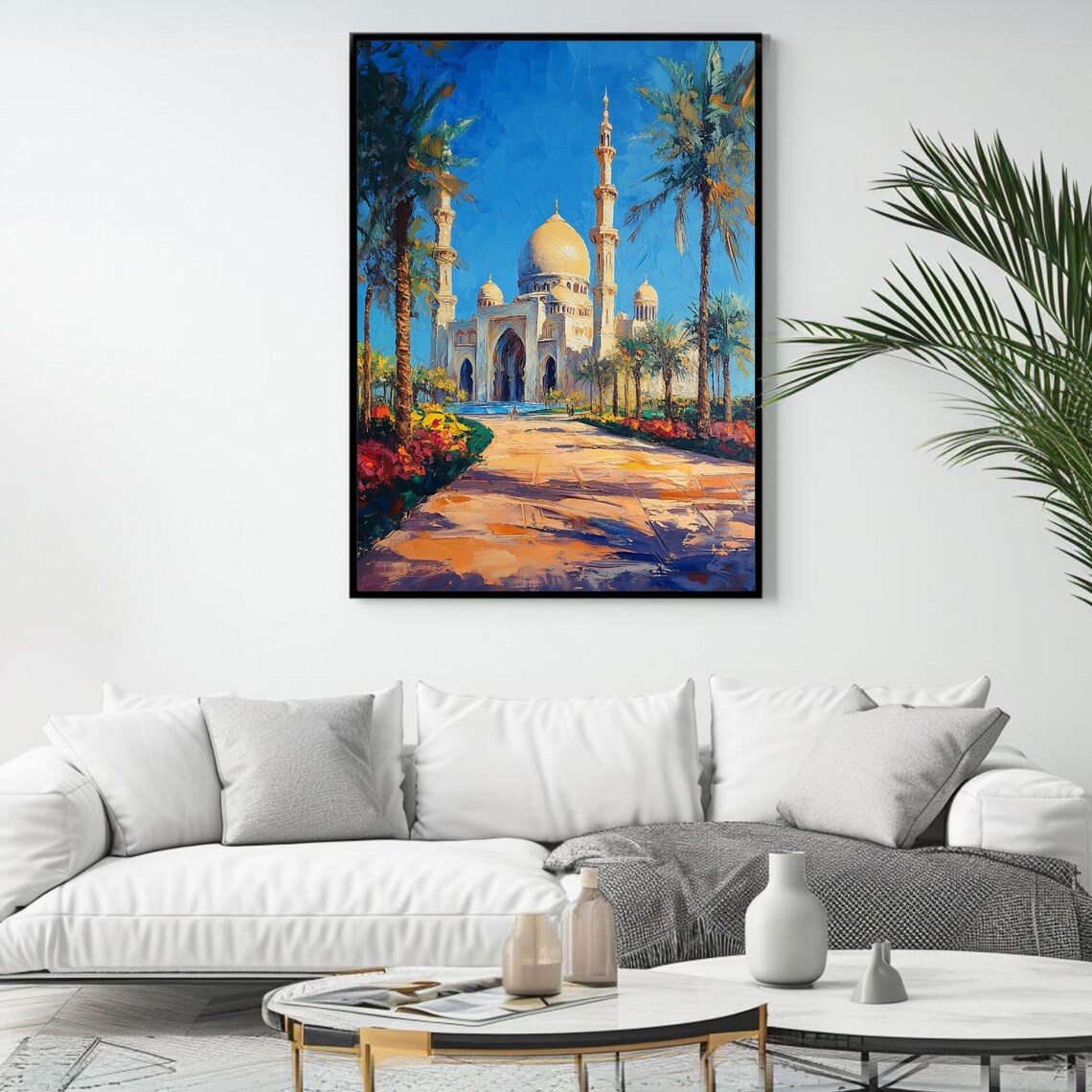Grand Mosque Art Print, Islamic Wall Decor - Image 4