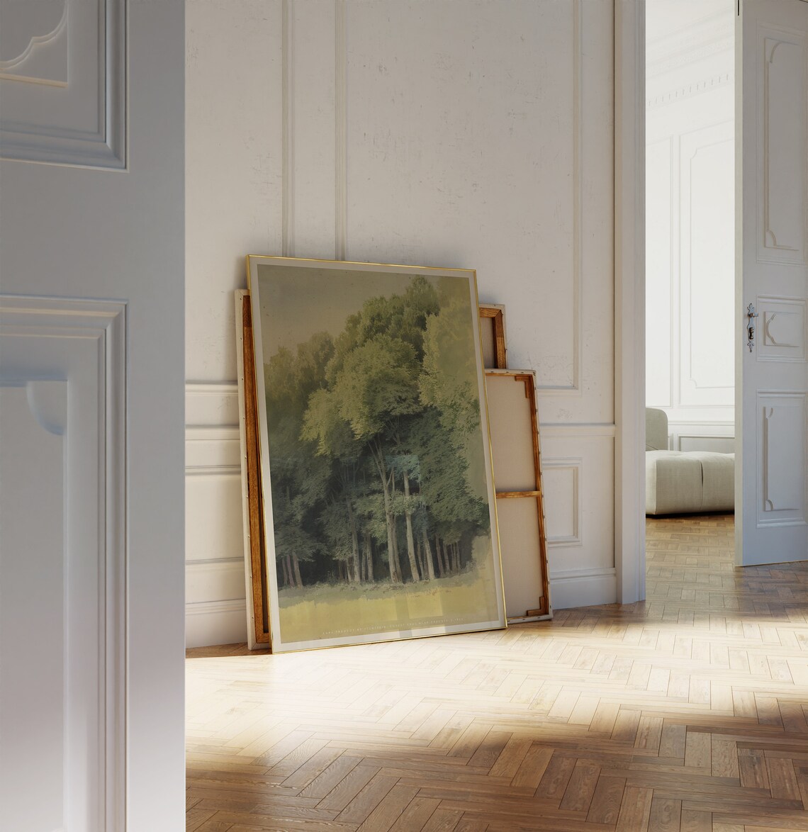 Forest Edge Near Braunfels, Reiffenstein Art Print - Image 4