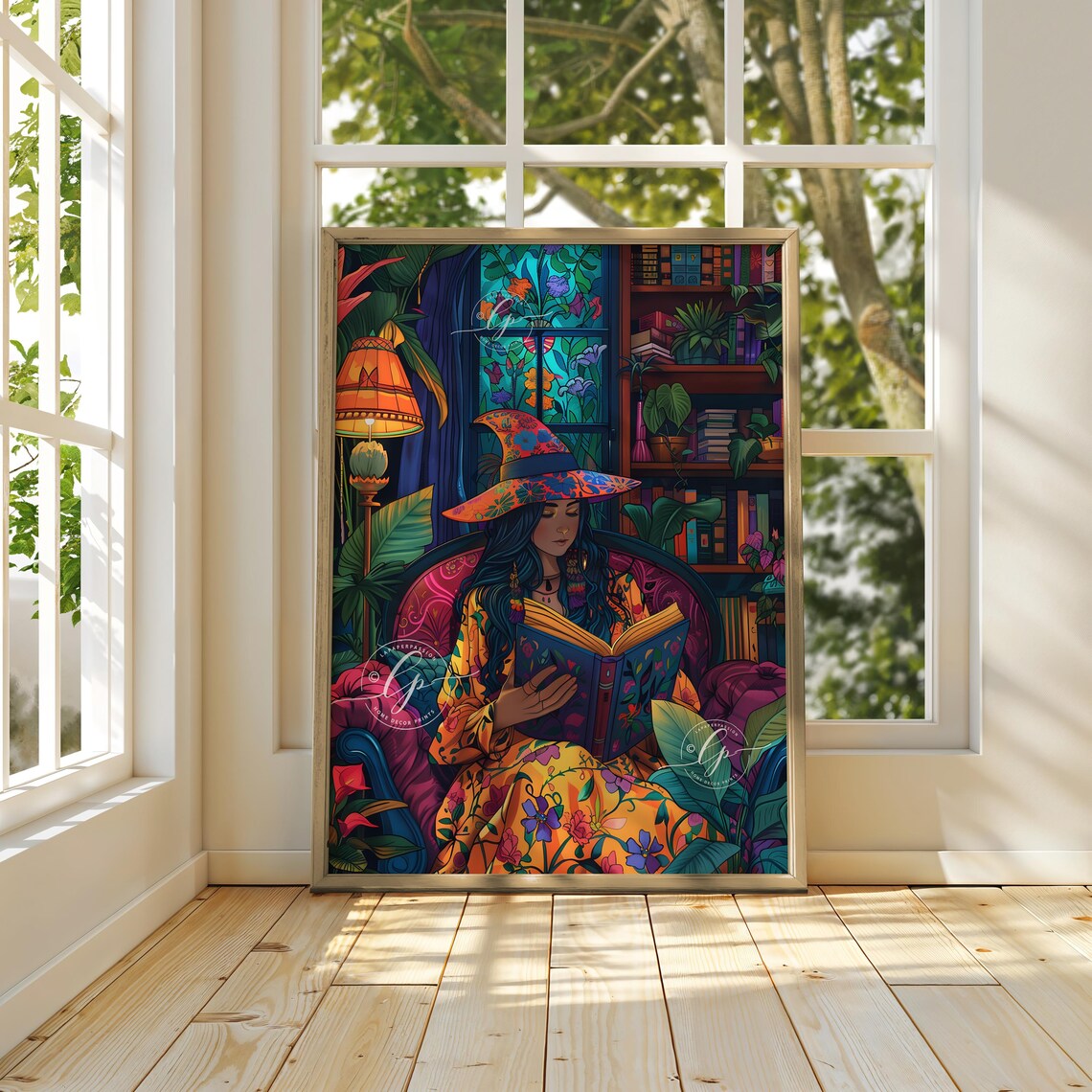 Witch Wall Art, Maximalist Halloween Decor - Image 5