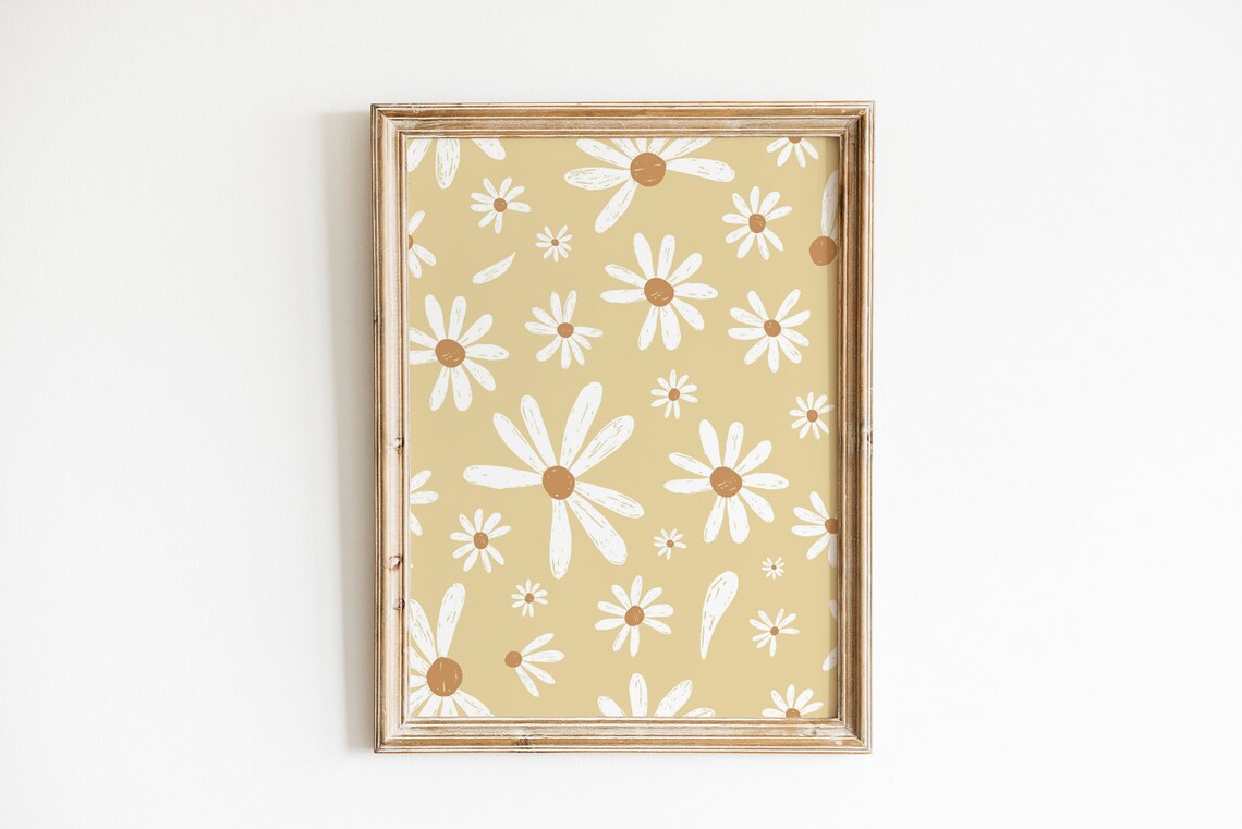 Spring Flowers Poster, Boho Easter Decor - Image 3