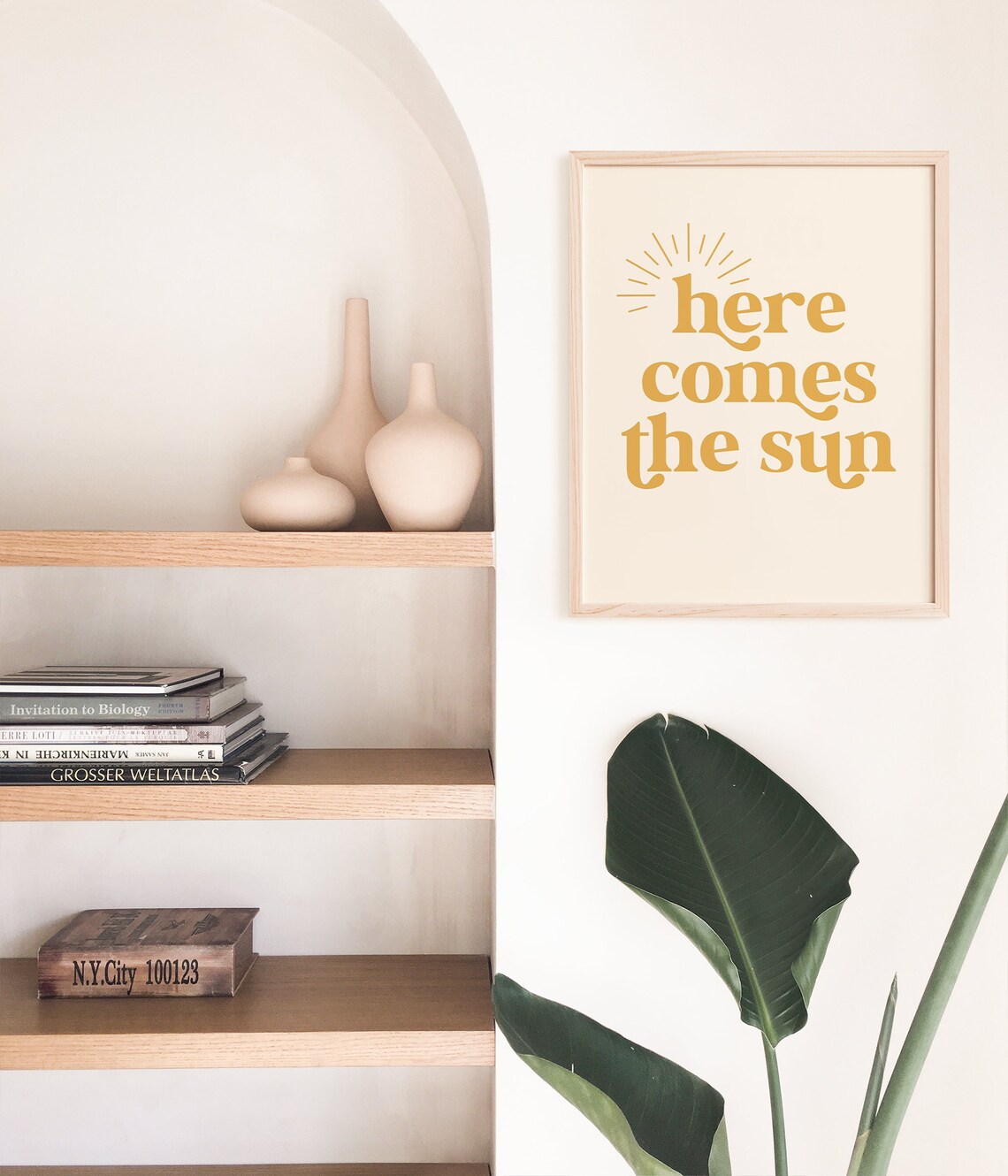 Here Comes The Sun Art Print, Boho Summer Nursery - Image 5