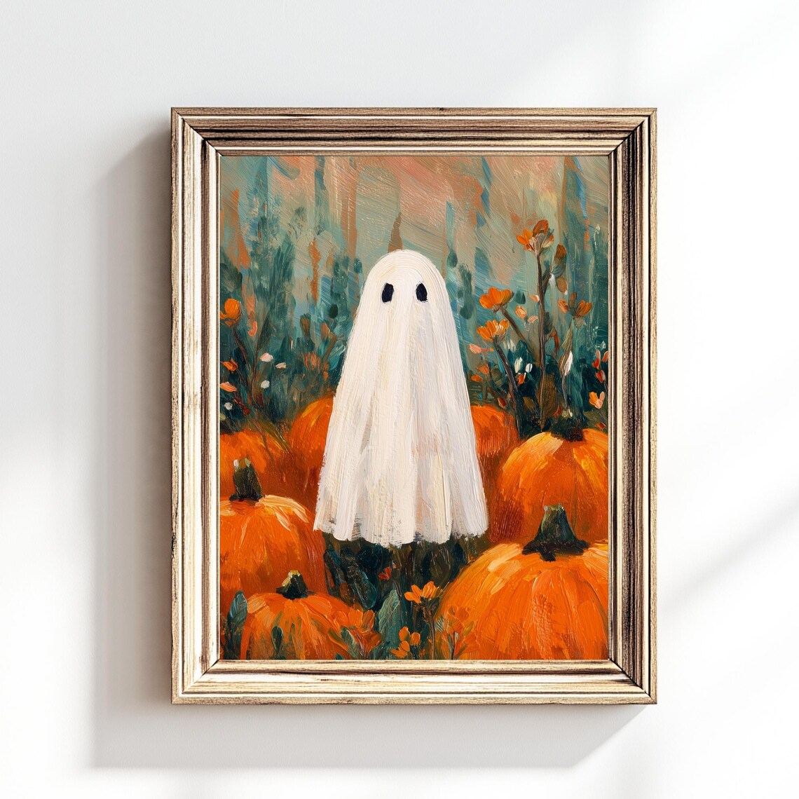 In Pumpkin Patch Halloween Art Print, Fall Decor