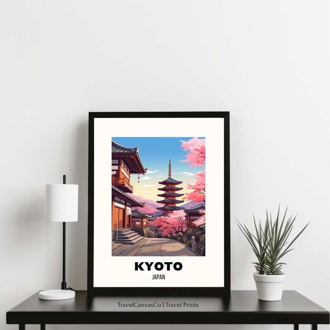 Kyoto Japan Travel Print Japan Wall Decor Kyoto Poster Japan Travel Prints Kyoto Art Print Kyoto Wall Art Kyoto Gift - Image 3