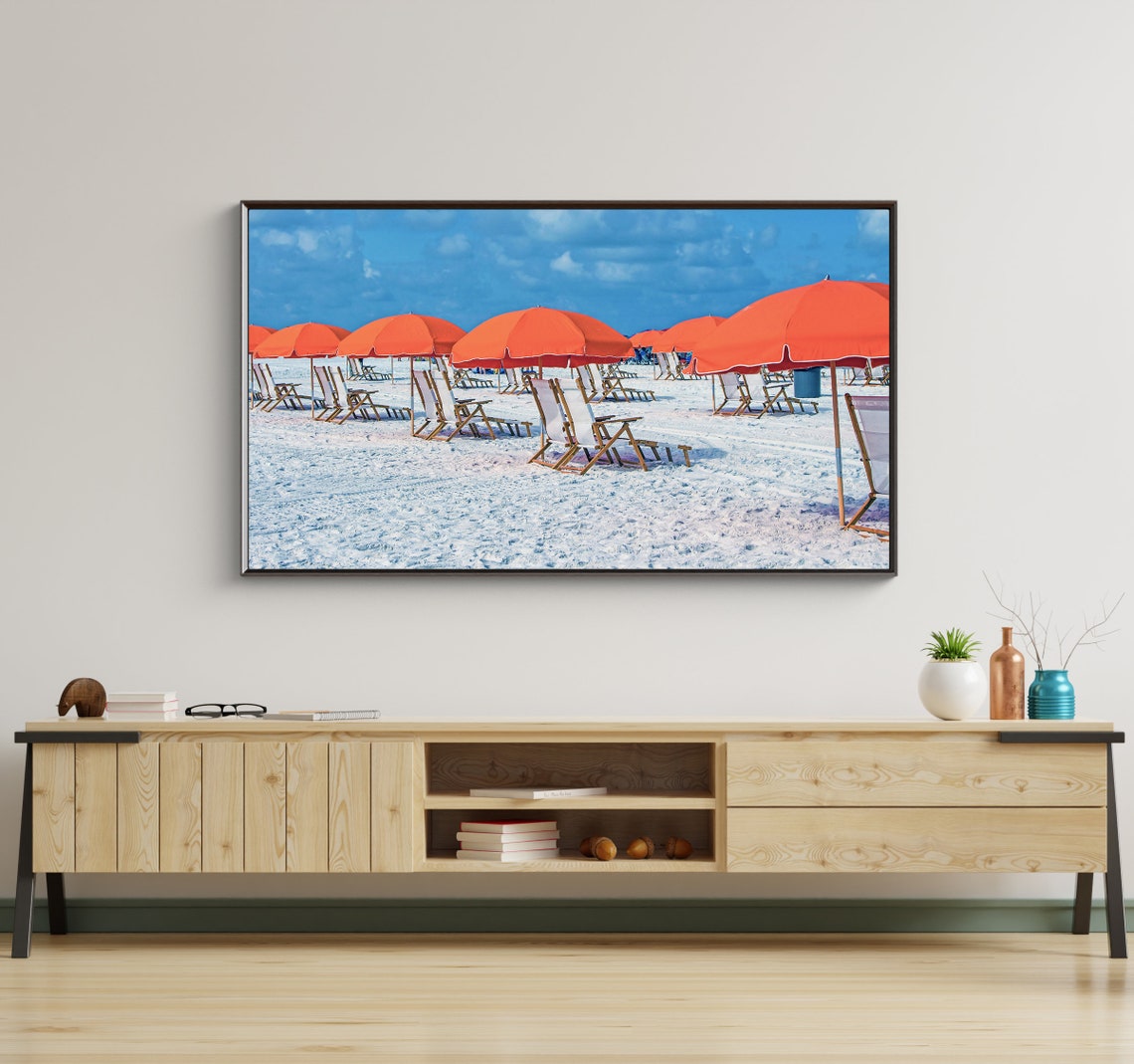 Beach Photo, Frame TV Art