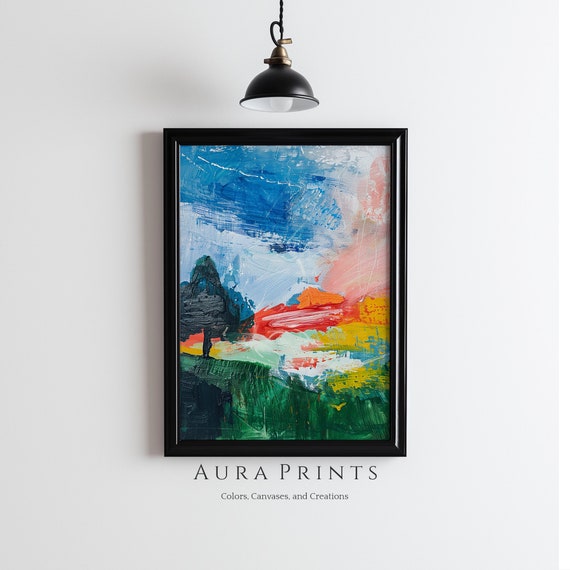 Henri Matisse Rural Landscape Painting Wall Art Vintage Cottage Style For Living Room Decor 0778