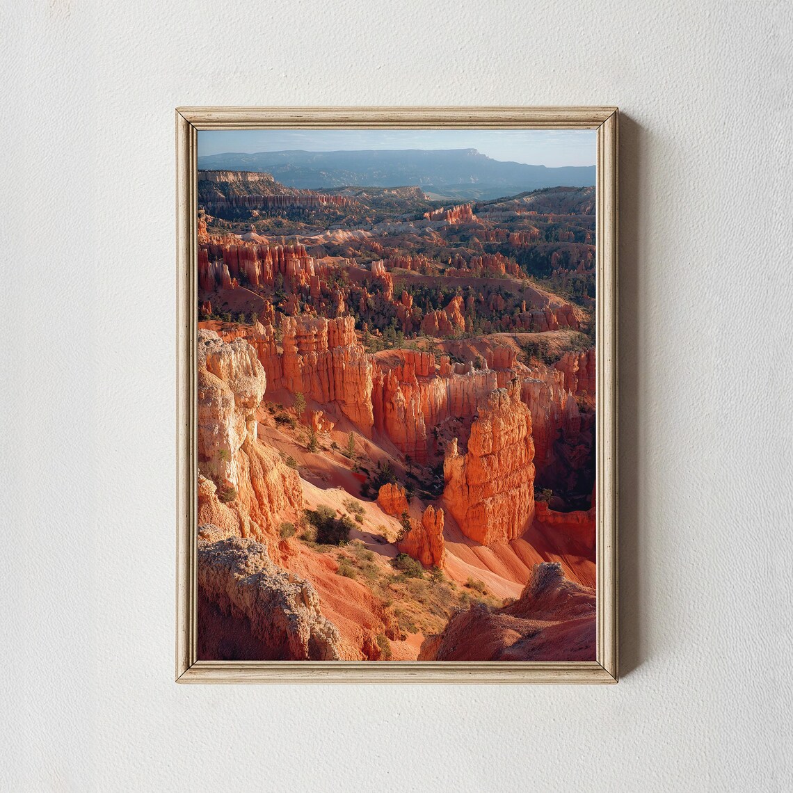 Bryce Canyon Utah Hoodoos Red Rock Amphitheater Photo Poster