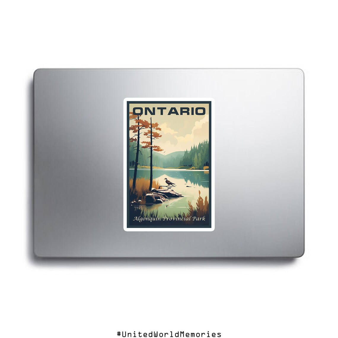 Ontario Algonquin Provincial Park Lake Loon Wilderness Poster - Image 3