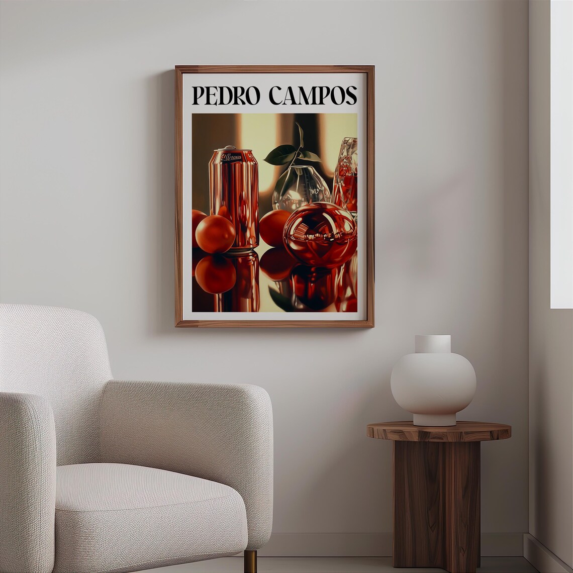 Pedro Campos Inspired Photorealism Print Hyperrealistic Object Posters Modern Realism Wall Decor Realistic Soda Can Fruit Art Print - Image 2