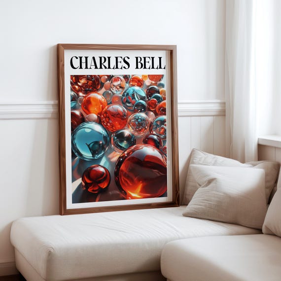 Charles Bell Inspired Photorealism Poster Vintage Gumball Print Colourful Retro Sweetshop Hyper Realistic Candy Machine 1980s